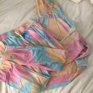 Super colorful the dye loungewear set